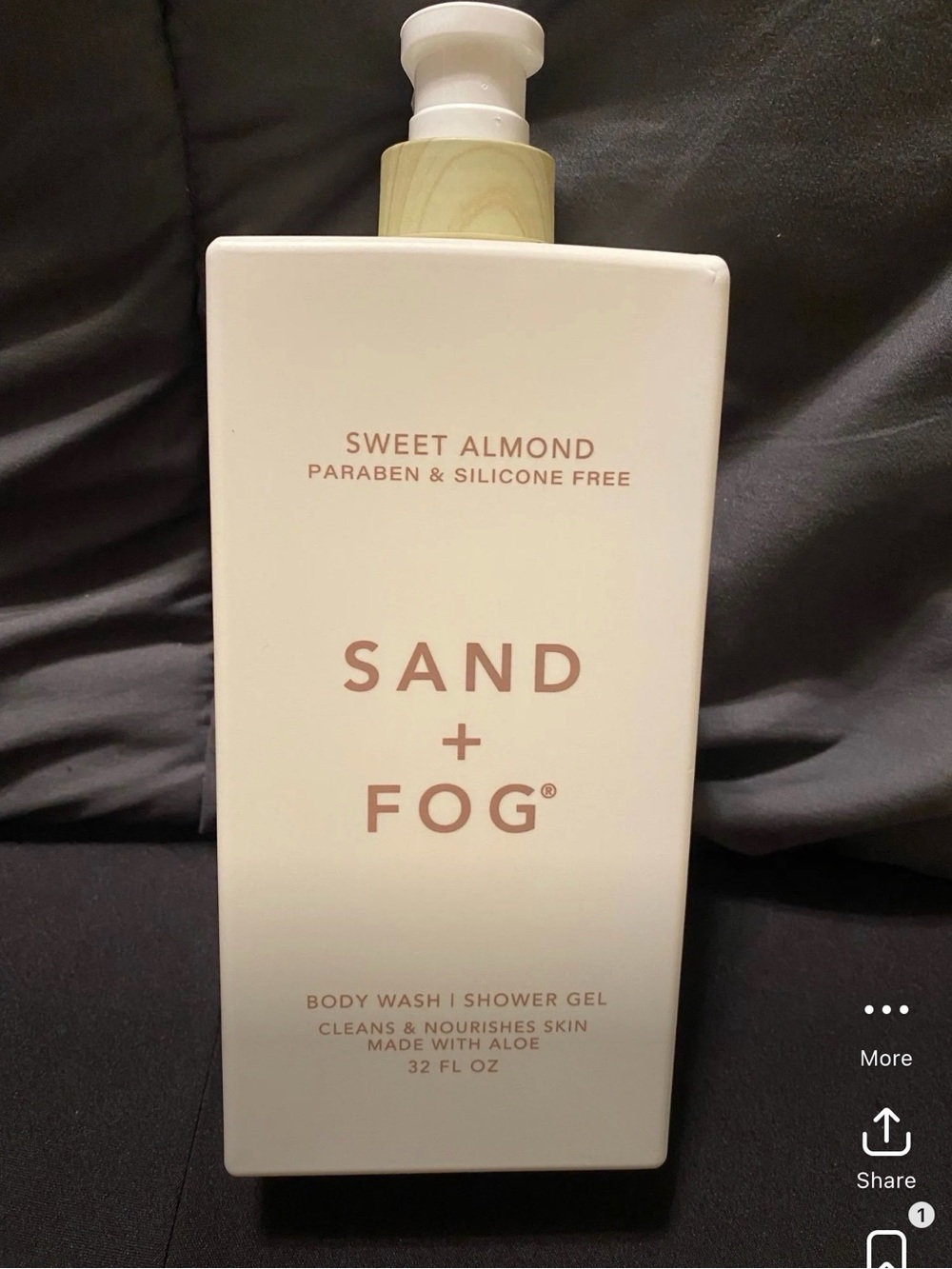 Sand + Fog Sweet Almond Body Wash - 32oz